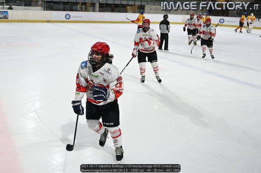 2021-10-17 Valpellice Bulldogs U19-Hockey Asiago 4010 Cristian Long
